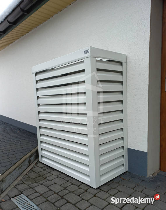Osłona pompy ciepła 90x40x140 biały ID481 Nowy Tomyśl
