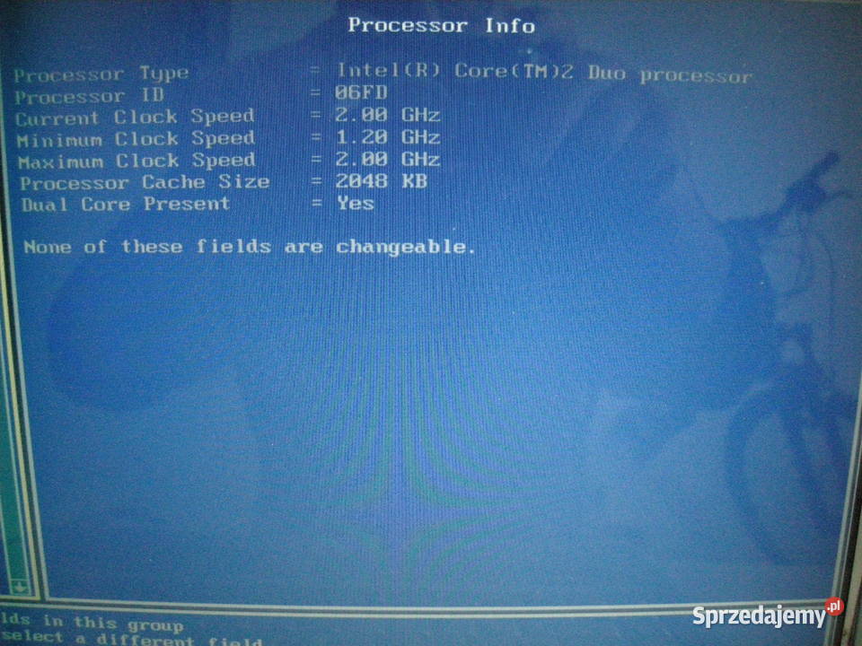 Dell Inspiron 1525 Core 2 Duo 2ghz 2GB RAM na Warszawa sprzedam