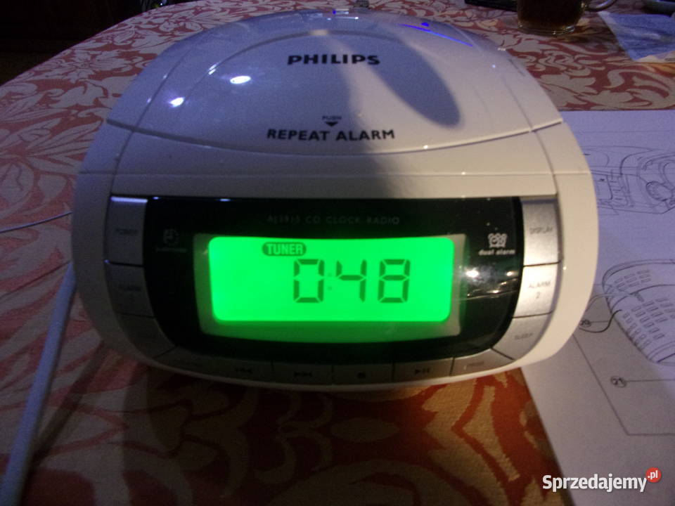 Radio odtwarzacz Philips AJ391505 CD clock Warszawa sprzedam