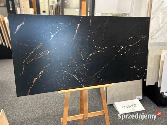 Gres marmur czarny 60x120 paradyż carrastone Zakopane