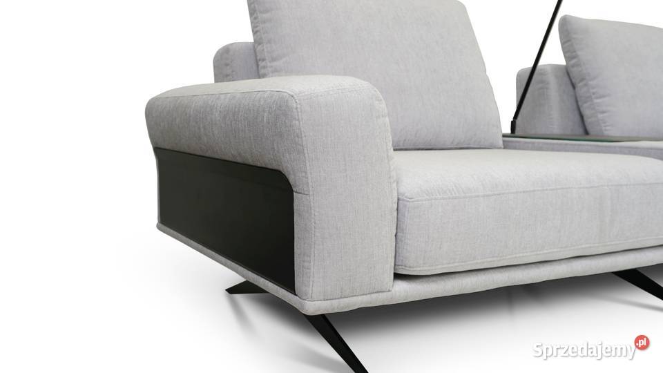 Narożnik Sines z barkiem w tkaninie DENVER 300