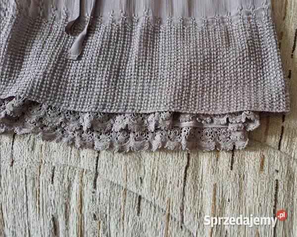 SPÓDNICA beżowa podszewka z falbaną nowa Rozmiar uniwersalny Warszawa