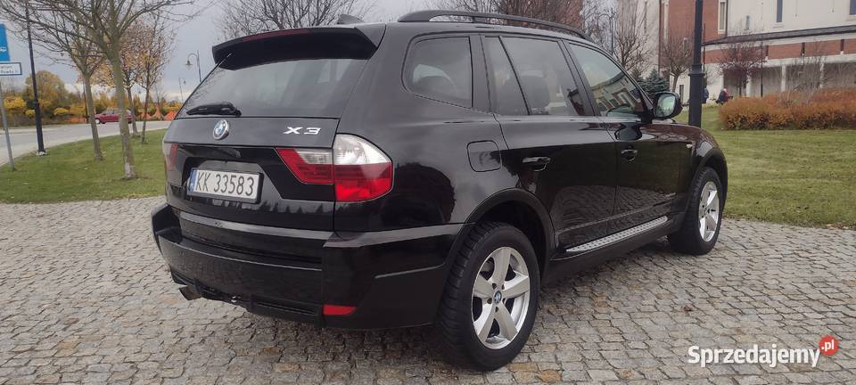 bmw x3 20 d 177 bezwypadkowa okazja X3 małopolskie Kraków