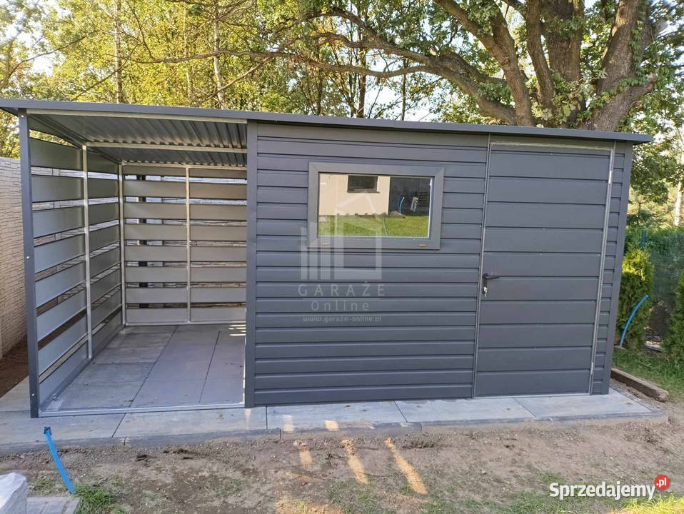 Schowek domek ogrodowy 3x25m wiata 15m drzwi Domki narzędziowe Braniewo