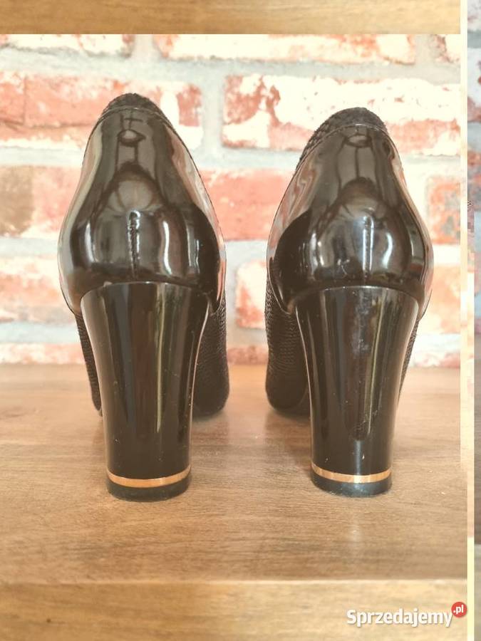 Czarne czółenka Nowe Warszawa