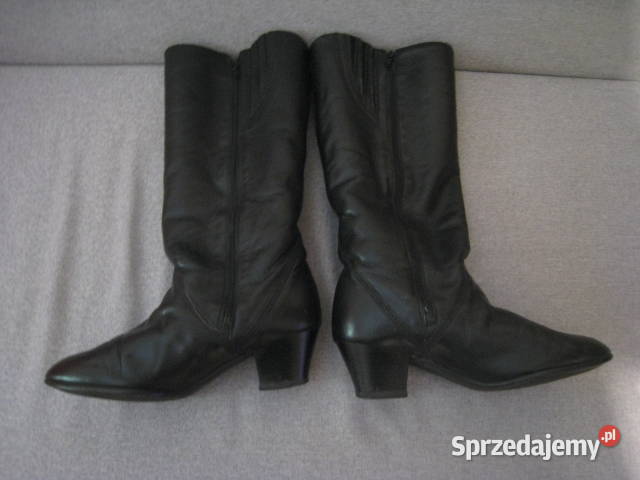 Kozaczki skórzane 39