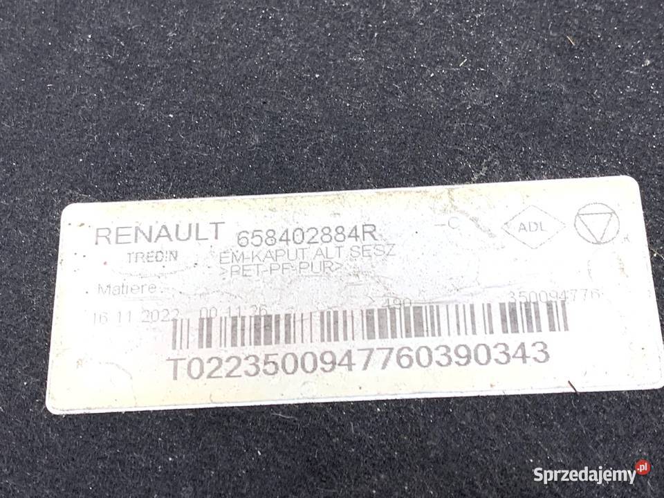 WYGŁUSZENIE MASKI RENAULT CLIO V Hatchback