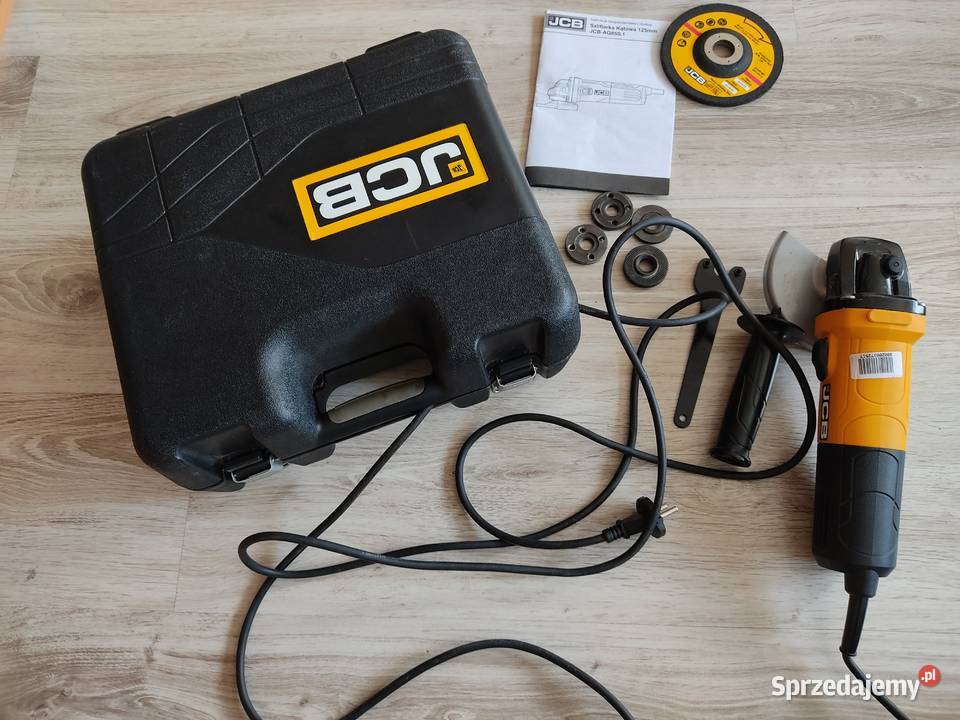 Szlifierka kątowa 850w 3m kabel JCB AG850 Pozostałe
