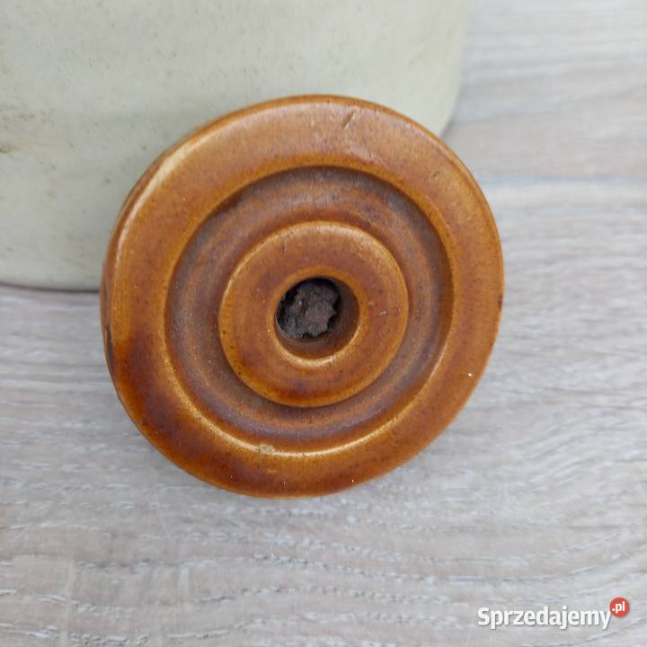 Duża stara kamionka Domestos początek XX wieku mazowieckie Warszawa