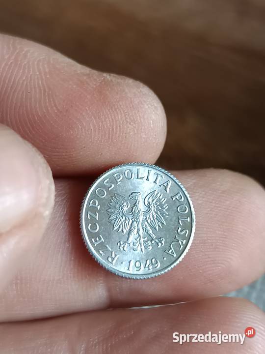 Sprzedam 1 grosz 1949 r bbbb Numizmatyka Chełm sprzedam