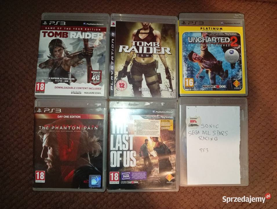 Sprawne gry na Playstation 3 Sony Playstation 3 Gry na konsole małopolskie sprzedam