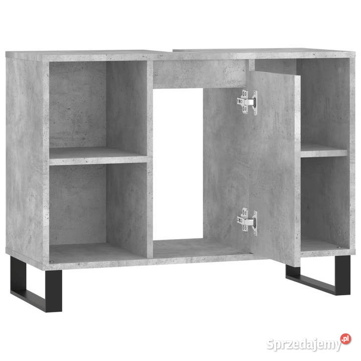 Szafka łazienkowa szarość betonu 80x33x60 Warszawa