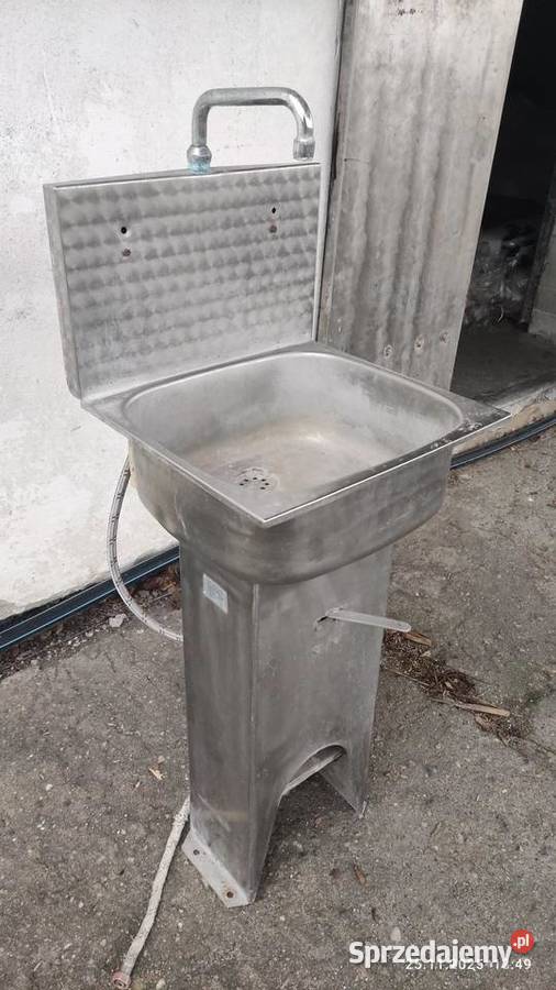 Umywalka ze stali kwasoodpornej sprzedam