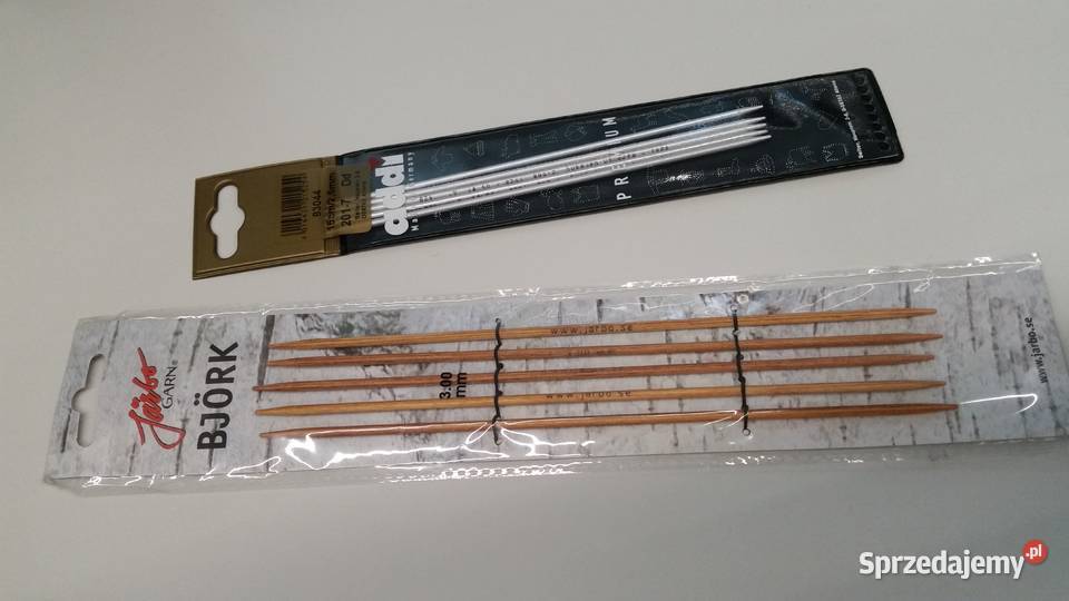 Igly dziewiarskie Jarbo GARN BJORK addi PREMIUM Puławy sprzedam