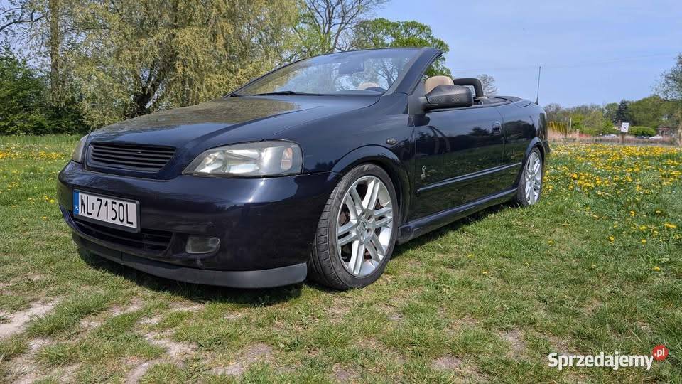 Opel Astra G cabrio 18 z LPG windshoot Grodzisk Mazowiecki