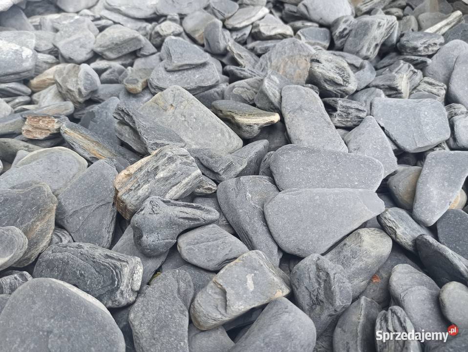 Czarna Kora Otoczona Antracyt grys Bazaltowy Żwir i kamienie Oświęcim