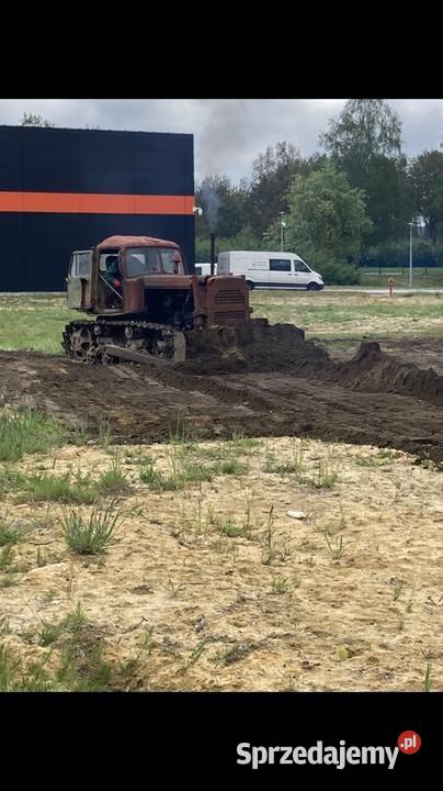 Spycharka gąsienicowa DT75 rozruch elektryczny Oborniki Śląskie