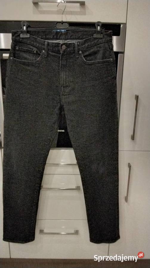 Spodnie Jeans Czarne Męskie GAP L j Nowe Nowa Sól