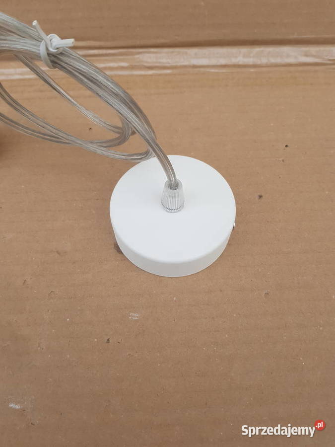 Zawieszenie do lampy na klosz abażur E14 białe Pozostałe Warszawa sprzedam