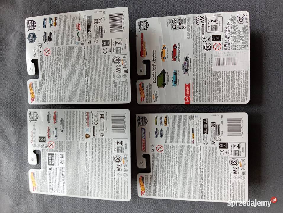 Hot Wheels Premium 4 X MercedesBenz zestaw 18m+ śląskie Jaworzno
