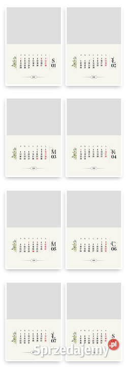 Foto Kalendarz A3 projekty ramki 2024 DVD2 śląskie Katowice