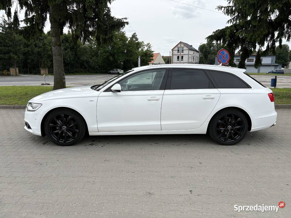 Audi A6 C7 20tdi 2012 kombi białe pełne radio A6 dolnośląskie Oława