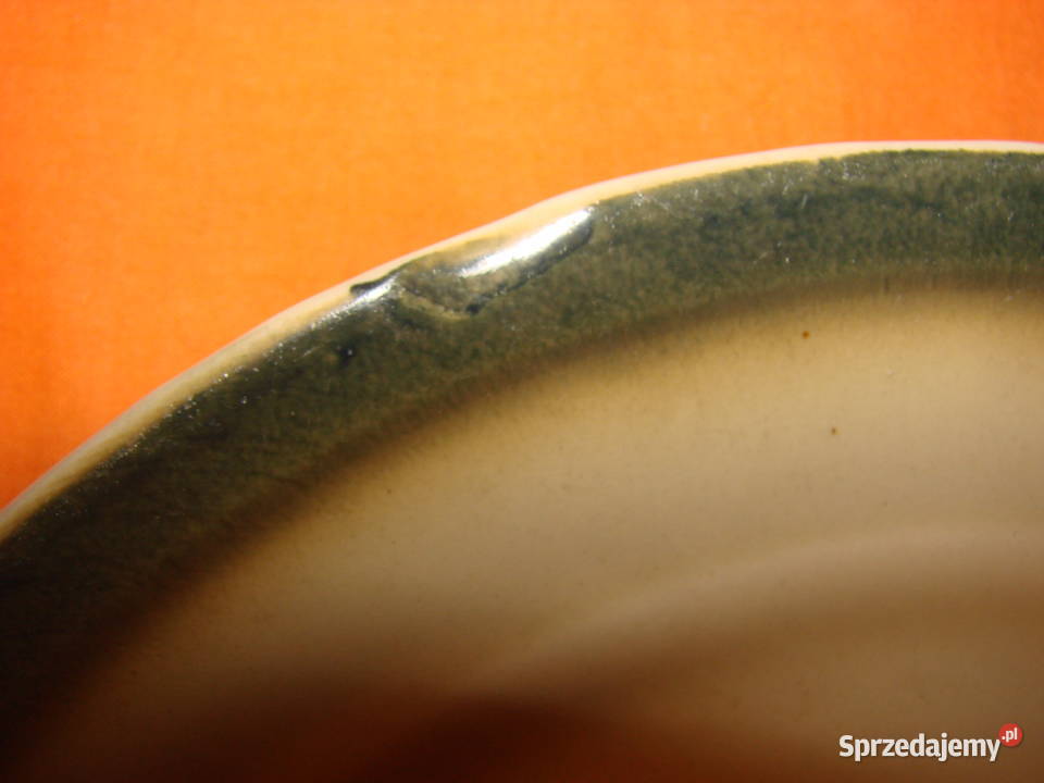 Porcelit Tułowice talerz obiadowy PRL Pruszcz Gdański