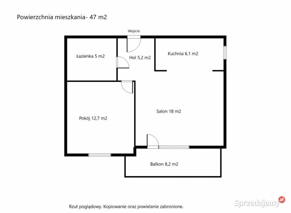 Wysoki standard wykończenia Mieszkanie dwa