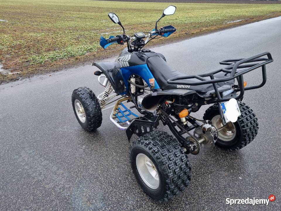 Quad Atv Shineray 250cc Duża Rama Ciecz 1km Kruszwica