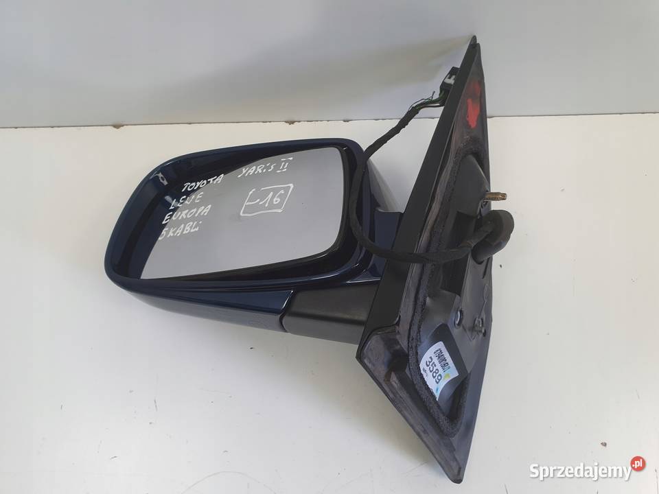 LUSTERKO Toyota Yaris II 0511r LEWE KIEROWCY lubelskie Rudka