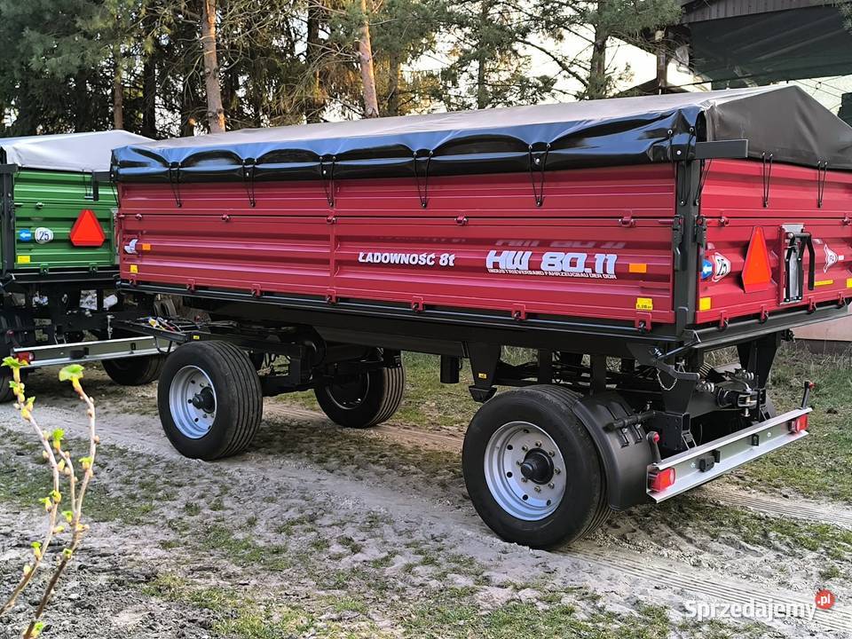 Przyczepa rolnicza IFA 10T HW8011 Nowa odbudowie Czemierniki