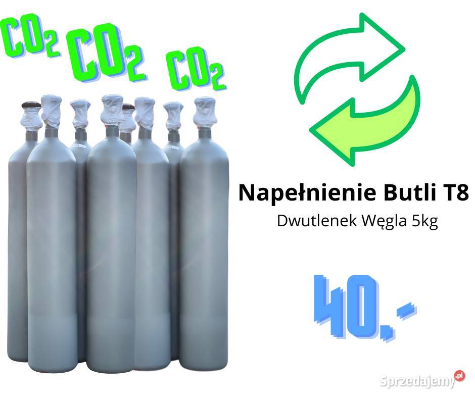 Dwutlenek Węgla Co2 gaz do spawania MIGMAG małopolskie Nowy Sącz