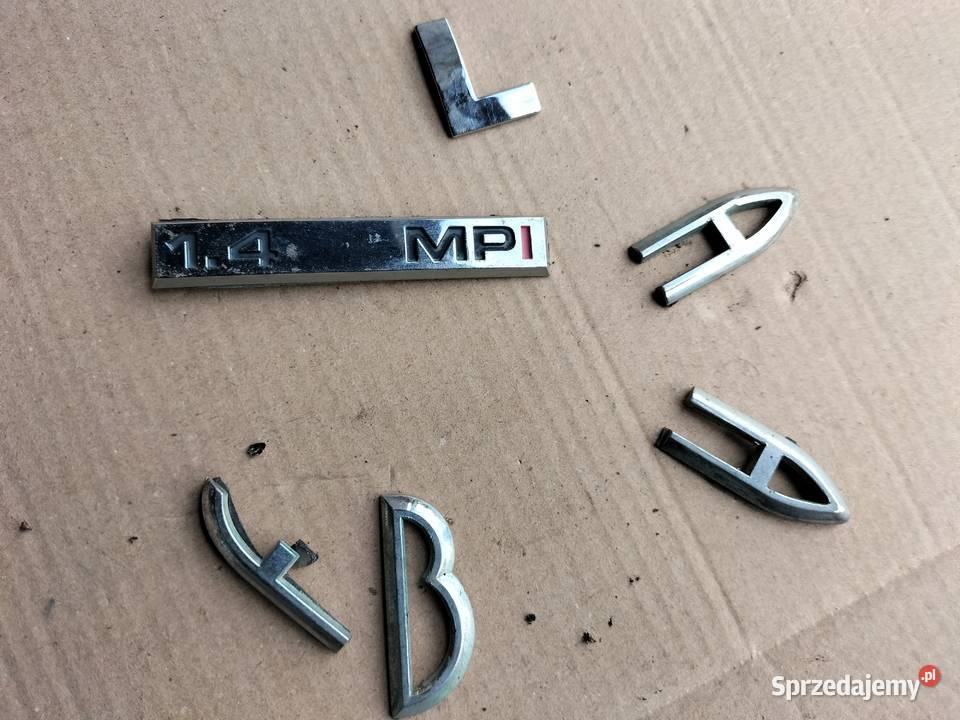 SKODA fabia 1 mk1 14MPI NAPIS ZNACZEK EMBLEMAT Kamień-Kolonia