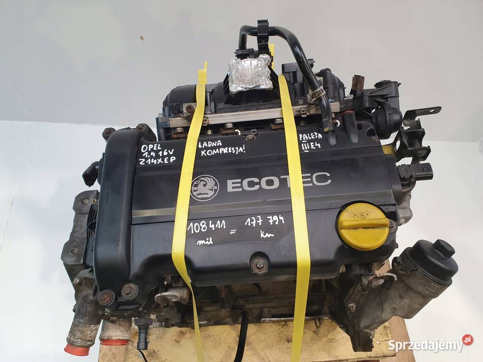 SILNIK Opel Corsa C D Meriva A 14 16V 90 Z14XEP lubelskie Rudka