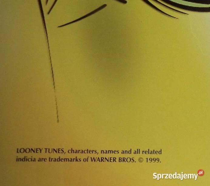 Plakat bajki animowane Looney Tunes 1999 Warner Rzeszów