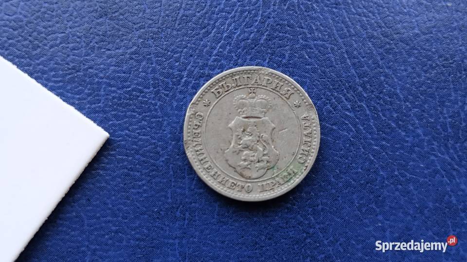 Stare monety 10 stotinek 1913 Bułgaria Lesko