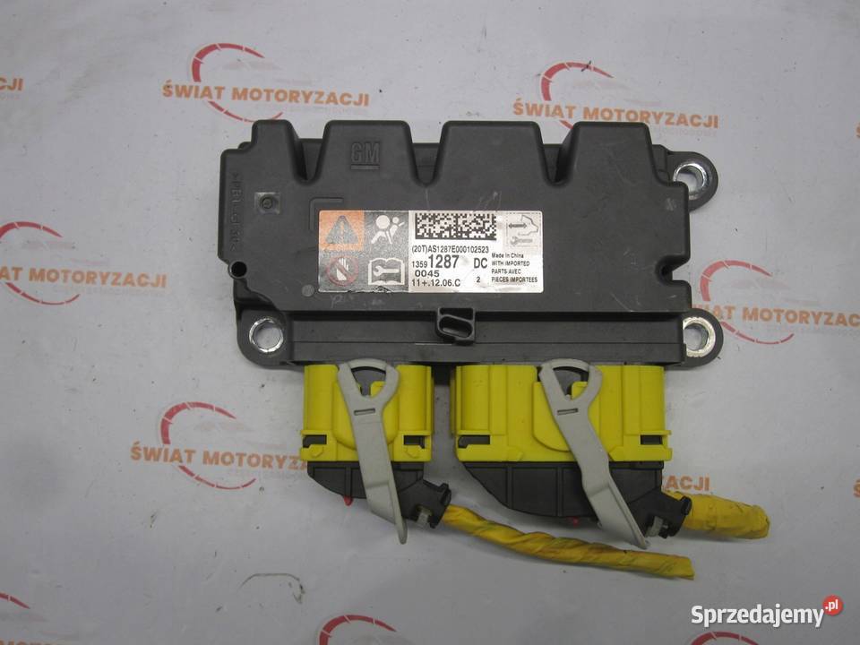 OPEL ANTARA 16r moduł sensor AIRBAG 13591287 Komputery Kielce