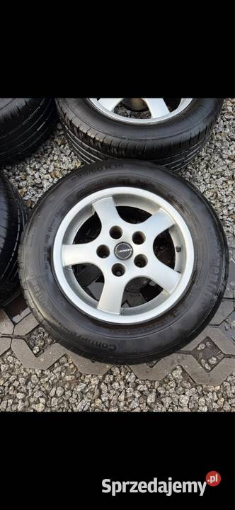 Alufelgi Borbet 5x120 2256015 opony letnie Krępiec
