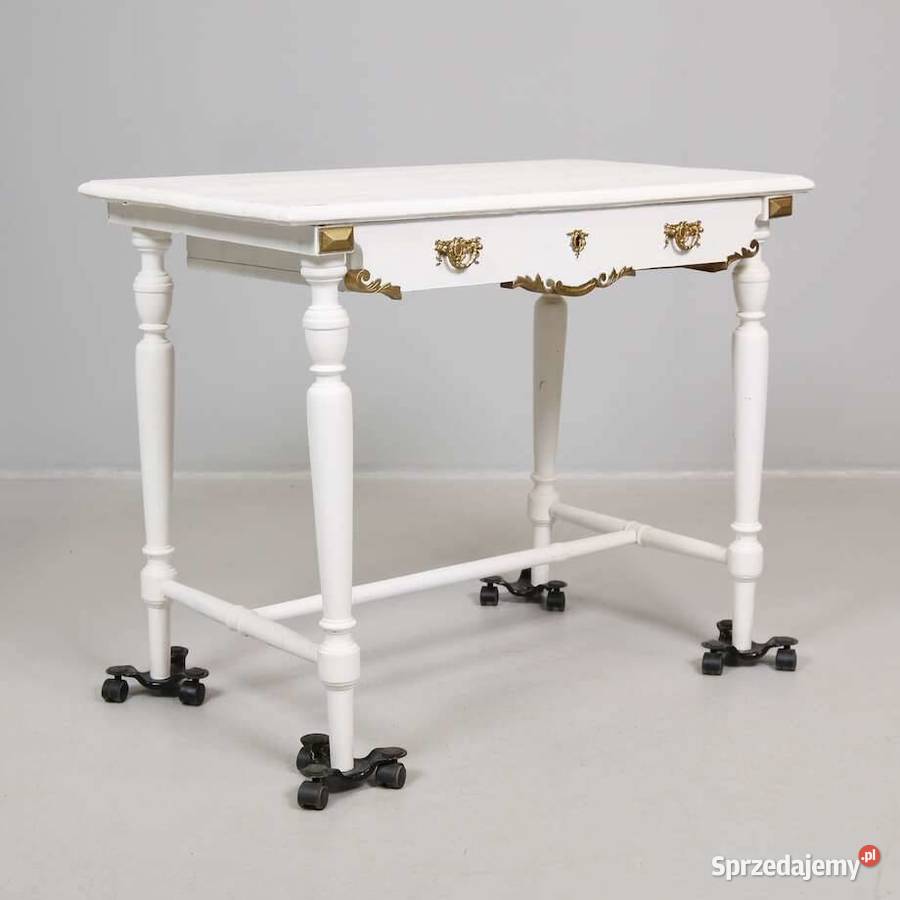 Stare biurko konsola XIX w wielkopolskie Budzyń sprzedam