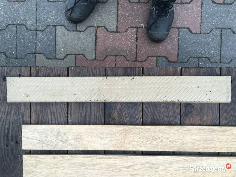 Gres cokół Fargo gold 7x598 firmy TUBĄDZIN Płytki i fugi Reguły