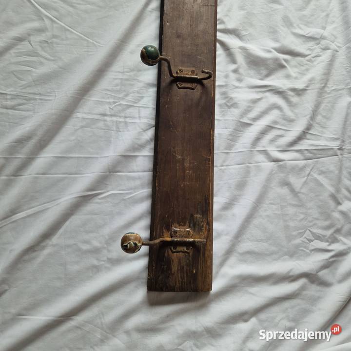 Wieszak przedwojenny vintage stary wieszak 110 Brzesko