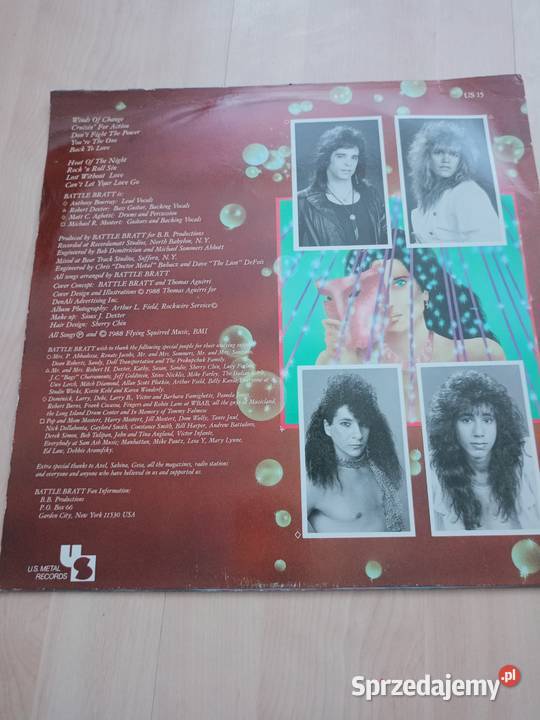 Płyta winylowa Battle Bratt lubelskie Chełm