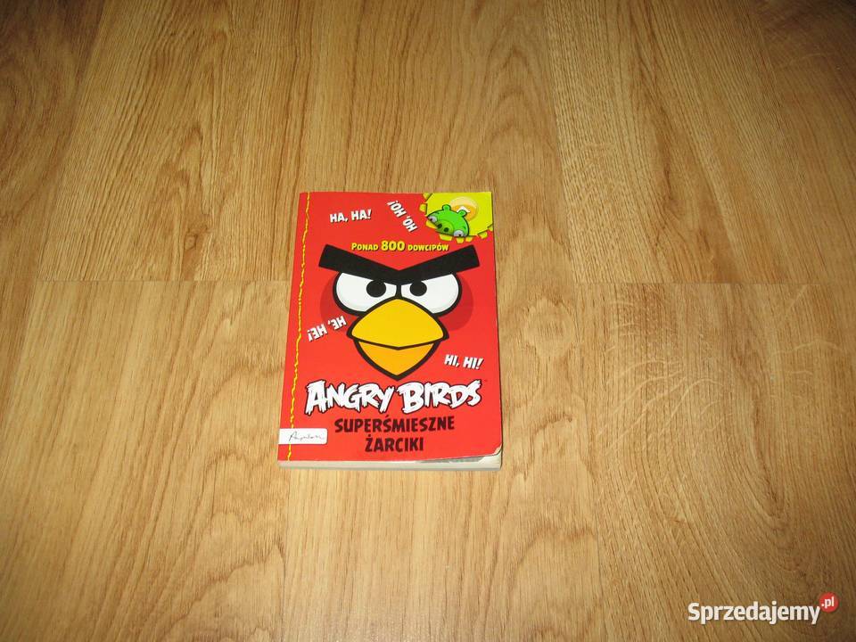 Angry Birds Superśmieszne żarciki KSIĄŻKA Chorzów