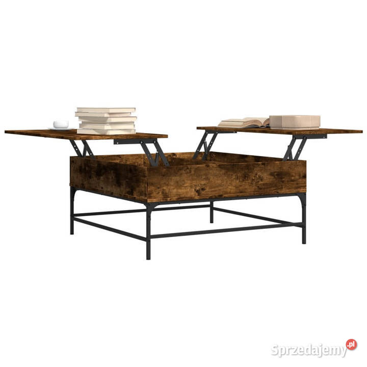 Stolik kawowy przydymiony dąb 95x95x45 WM3217066 Stoły Warszawa