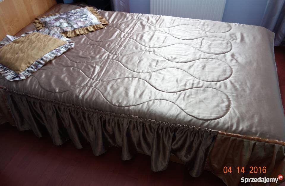 narzuta na łoże tapczan beżowy Białystok