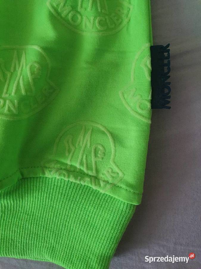 NOWA bluza Moncler bluzka puękna neon unisex Gdynia
