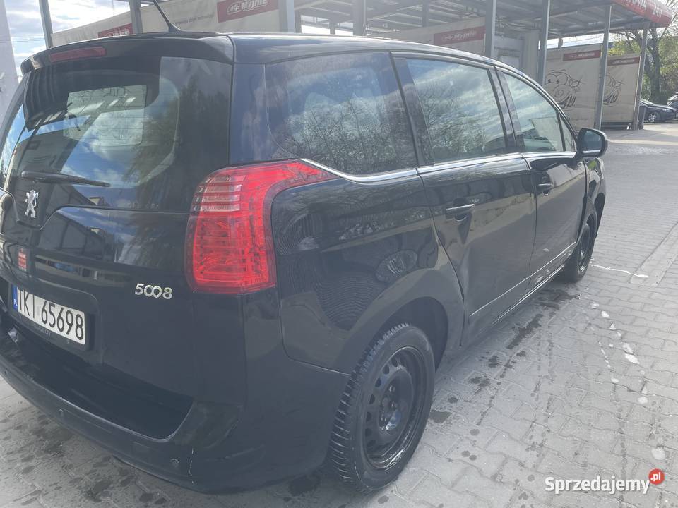Peugeot 5008 16HDI 7 osobowy 2012 Opłaty do 5008 świętokrzyskie Kielce