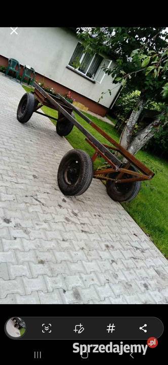 Wóz ciągnikowy Przyczepy rolnicze Białopole