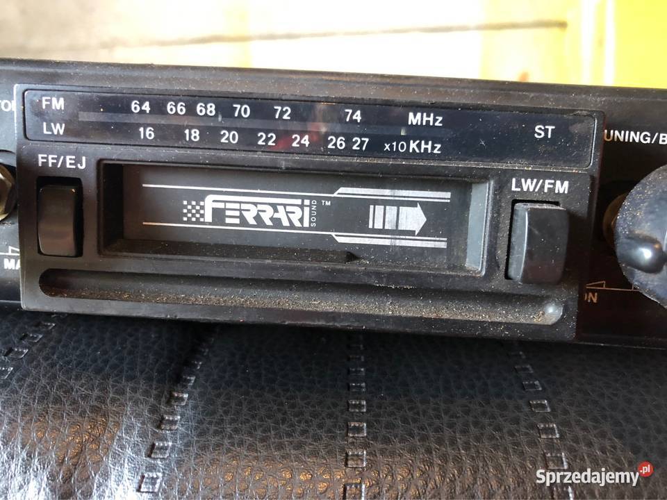 Radio na kasety Polski Fiat 126p 125p Polonez łódzkie