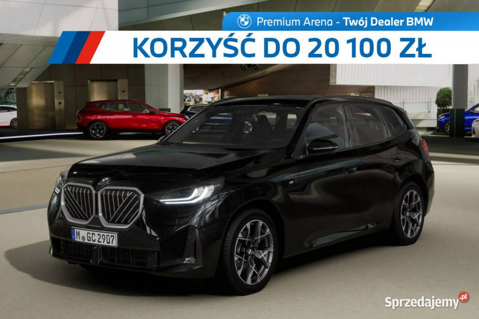 BMW X3 NOWE BMW X3 20 xDrive G45 2024 podgrzewane fotele Łódź